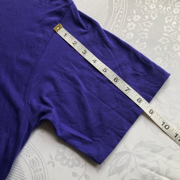 Zumba Wear Fitness Logo Graphics One Size Fits Most Purple T-Shirt Short Sleeves - Picture 11 of 13